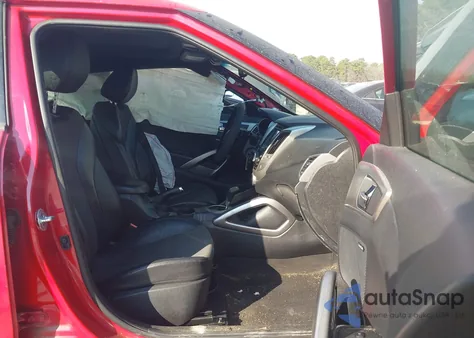 2016 Hyundai Veloster from USA, damaged, VIN KMHTC6AD1GU29214